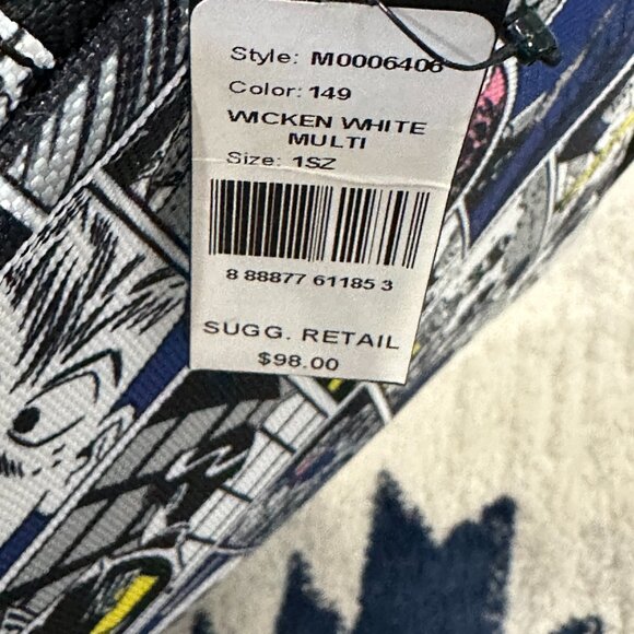 Marc Jacobs Laptop Bag with label. Comic Print. 13" Laptop bag - Picture 2 of 4